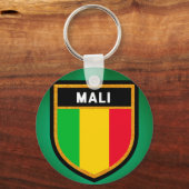 Mali Flag Sleutelhanger (Voorkant)