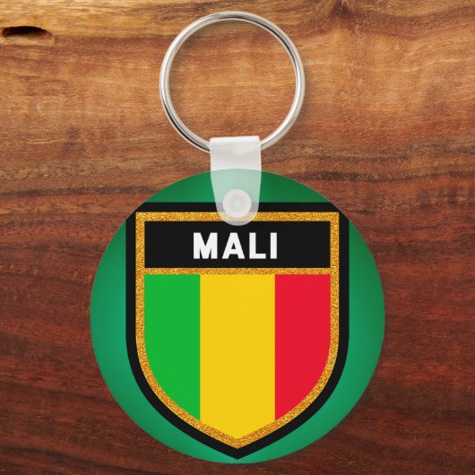 Mali Flag Sleutelhanger (Voorkant)