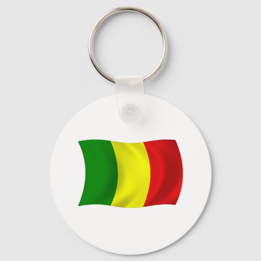 Mali Flag Sleutelhanger (Voorkant)