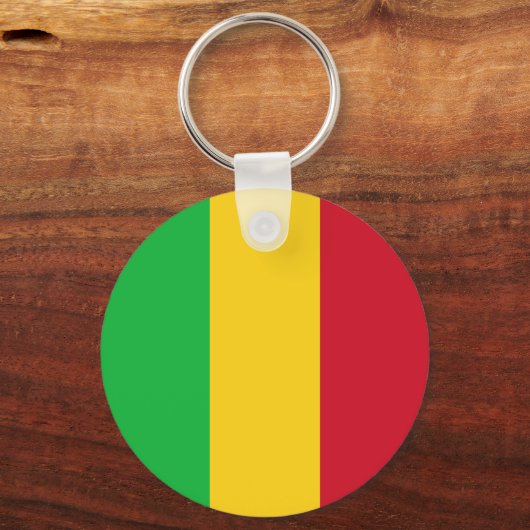 Mali Flag Sleutelhanger (Achterkant)