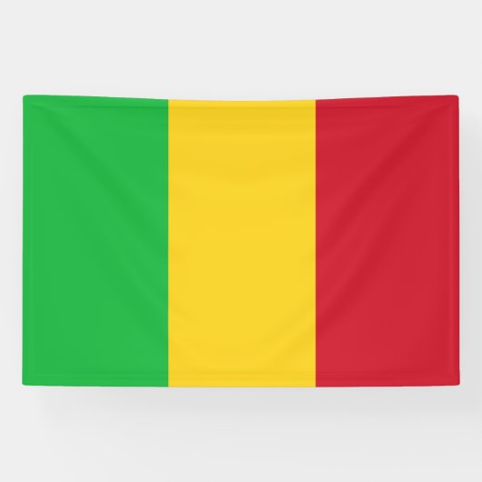 Mali Flag Spandoek (Horizontaal)