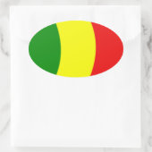 Mali Flag Sticker (Tas)