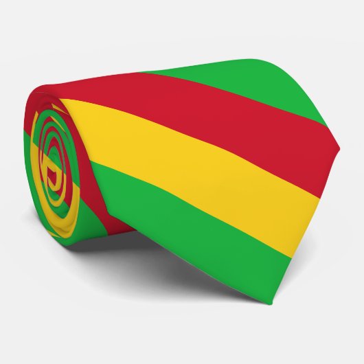 Mali Flag Stropdas (Opgerold)