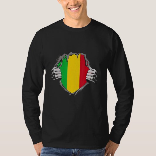 Mali Flag T-shirt (Voorkant)