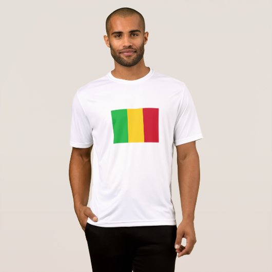 Mali Flag T-shirt (Voorkant volledig)