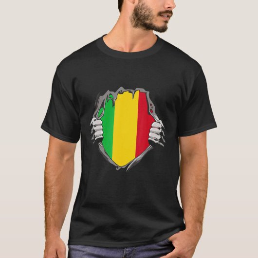 Mali Flag T-shirt (Voorkant)