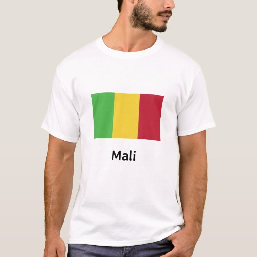 Mali Flag T-shirt (Voorkant)
