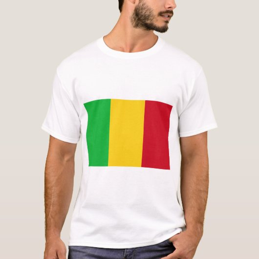 Mali Flag T-shirt (Voorkant)