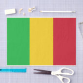 Mali Flag Tissuepapier (Craft)
