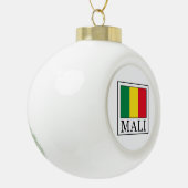 Mali Keramische Bal Ornament (Links)