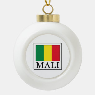 Mali Keramische Bal Ornament