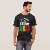 Mali Malian Mali Flag Its Where My Story Began T-shirt (Voorkant volledig)
