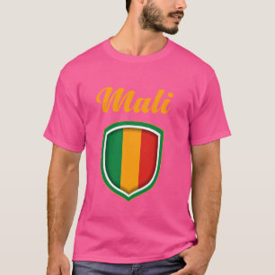 Mali, Malinese vlag, Malinese vlag, Malinese vlag. T-shirt