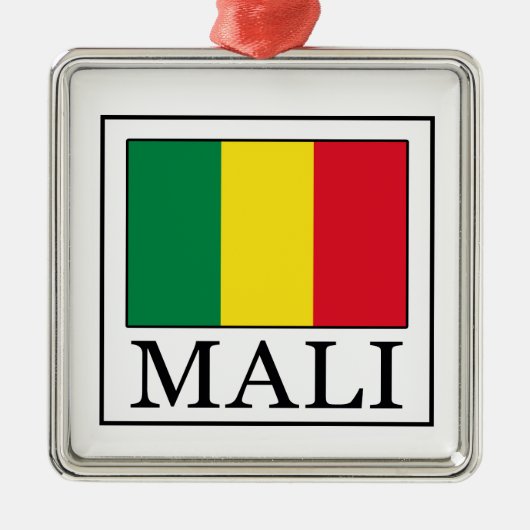 Mali Metalen Ornament (Voorkant)