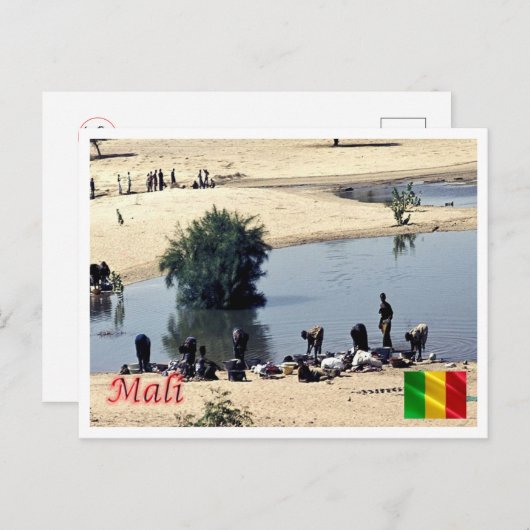 Mali - Panorama - Briefkaart (Voorkant / Achterkant)