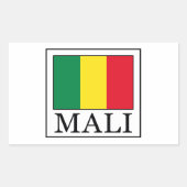 Mali Rechthoekige Sticker (Voorkant)