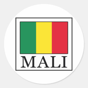 Mali Ronde Sticker