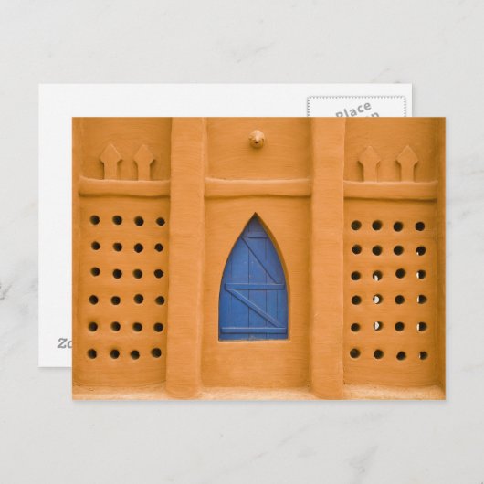 Mali, Segou. Traditionele modderbaksteen Briefkaart (Voorkant / Achterkant)