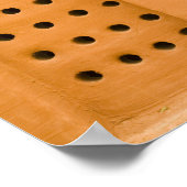 Mali, Segou. Traditionele modderbaksteen Poster (Hoek)