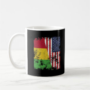 Mali USA Flag - Half Amerikaans Koffiemok