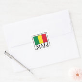 Mali Vierkante Sticker (Envelop)