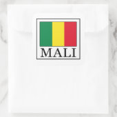 Mali Vierkante Sticker (Tas)