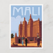 Mali Vintage Reizen  Briefkaart (Voorkant)