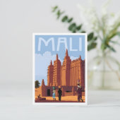 Mali Vintage Reizen  Briefkaart (Staand voorkant)