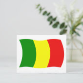 Mali Vlag Ansichtkaart Briefkaart (Staand voorkant)