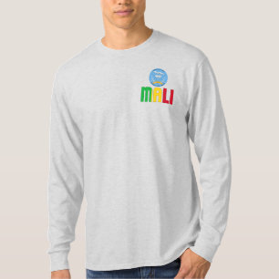 Mali vlag en wapenschild t-shirt