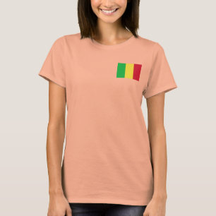 Mali Vlag + Landkaart T-Shirt