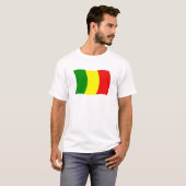 Mali Vlag T-shirt (Voorkant volledig)