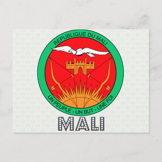 Mali wapenstilstand briefkaart (Voorkant)