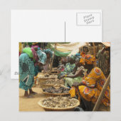 Mali Women at the Maandag Market, Djenne-3 Briefkaart (Voorkant / Achterkant)