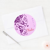 Malia Designer Name Sticker (Envelop)