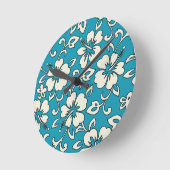 Malia Hibiscus Hawaïaanse wandklokken (Hoek)