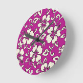 Malia Hibiscus Hawaïaanse wandklokken (Hoek)