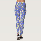 Malia Hibiscus Hawaiiaans tropisch bloemzaad Leggings (Achterkant)