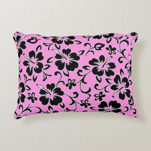 Malia Hibiscus Hawaiiaanse Pareau Print Decoratief Kussen