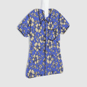 Malia Hibiscus Hawaiian  Aloha Shirt Ornament (voorkant)