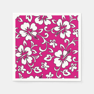 Malia Hibiscus Hawaiian Floral Servetten