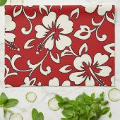Malia Hibiscus Hawaiian Kitchen Towel Theedoek (Gevouwen)