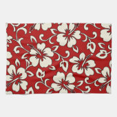 Malia Hibiscus Hawaiian Kitchen Towel Theedoek (Horizontaal)