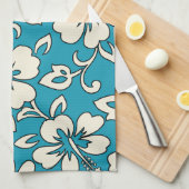 Malia Hibiscus Hawaiian Kitchen Towel Theedoek (Quarter Fold)