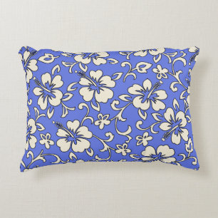 Malia Hibiscus Hawaiian Pareau Print Decoratief Kussen