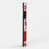 Malia Hibiscus - Red Hawaiian Pareau Print Case-Mate iPhone Case (Achterkant/rechts)