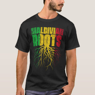 Malian Roots Mali Vlag erfgoed T-shirt