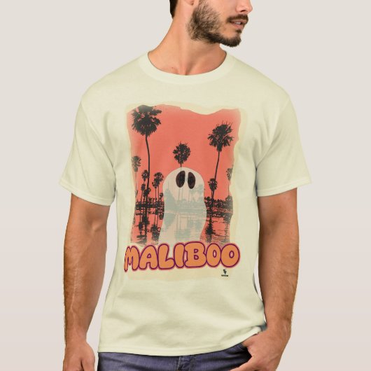 Maliboo Spooky Toerist Grappig Halloween Ontwerp T-shirt (Voorkant)