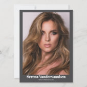 Malibu 5 Modeling Comp Kaart | dubbelzijdig (Voorkant)