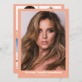 Malibu 5 Modeling Comp Kaart | dubbelzijdig (Voorkant / Achterkant)